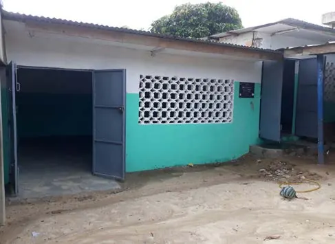 A Qur’anic school (madrasa) built by AS-CI