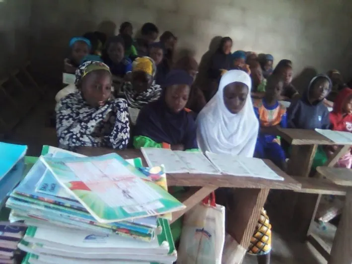 A learning class with its notebooks