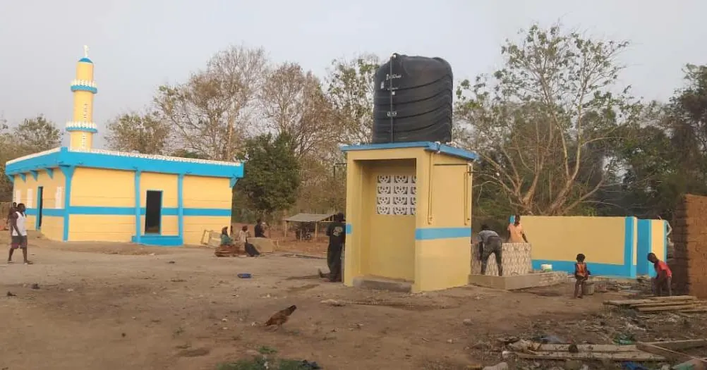 A mosque and its water tower